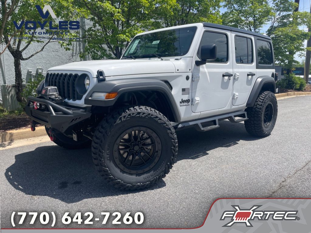 Used 2024 Jeep Wrangler 4-Door Sport S with VIN 1C4PJXDGXRW240453 for sale in Roswell, GA